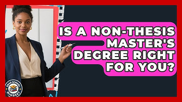 Is A Non-thesis Master