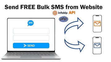 How to send SMS messages from website to multiple mobile phone numbers using PHP code