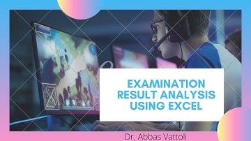 UNIVERSITY EXAMINATION RESULT ANALYSIS FOR NAAC USING EXCEL