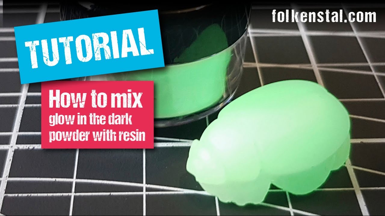 Resin Craft Guide #1 How to Properly Mix in Powder Pigments 