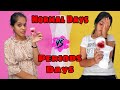 Normal days vs periods days indhuofficial  malayalamvine  comedy