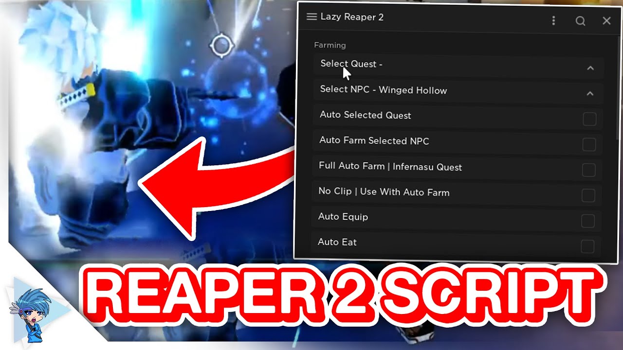 Reaper 2 Script GUI  Auto Farm, Get +20 Levels & More