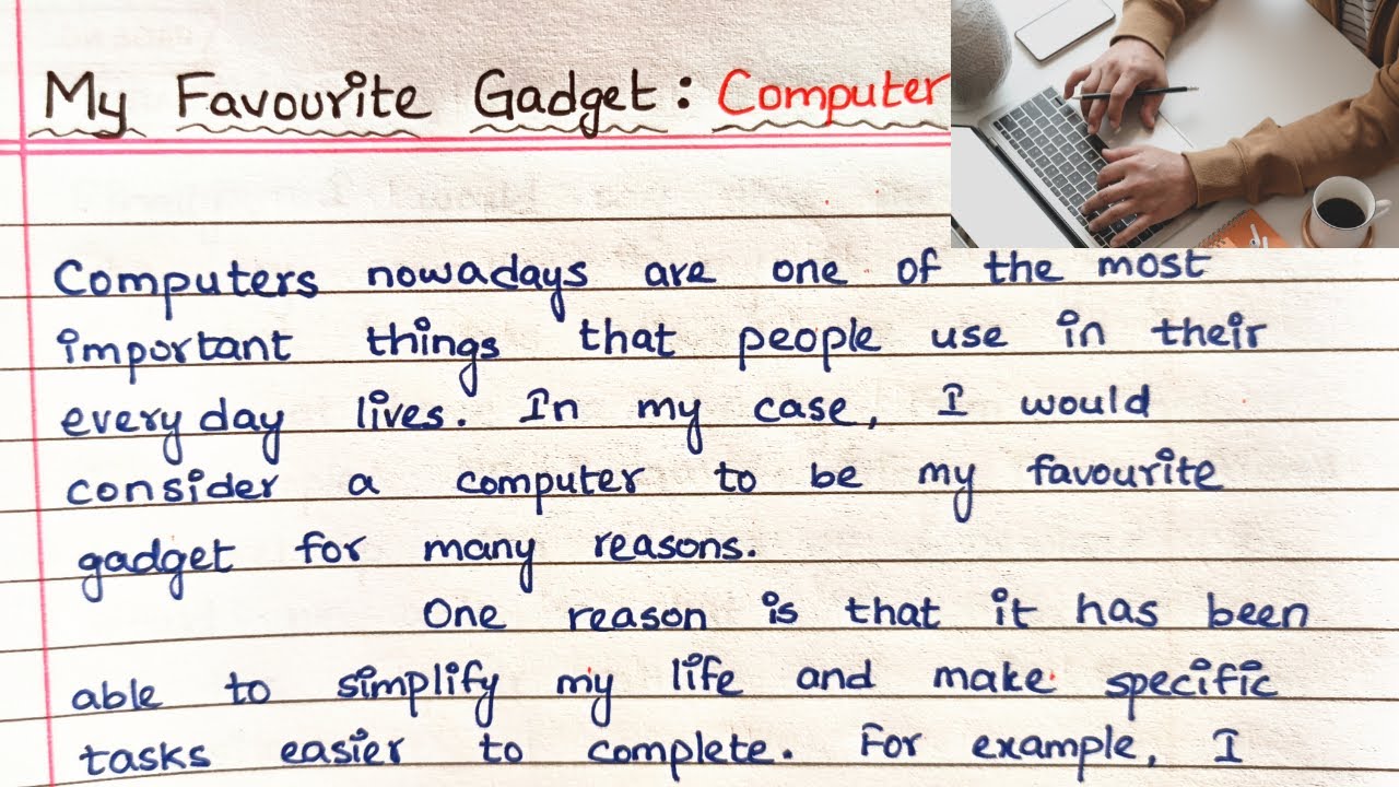 electronic gadgets essay 200 words