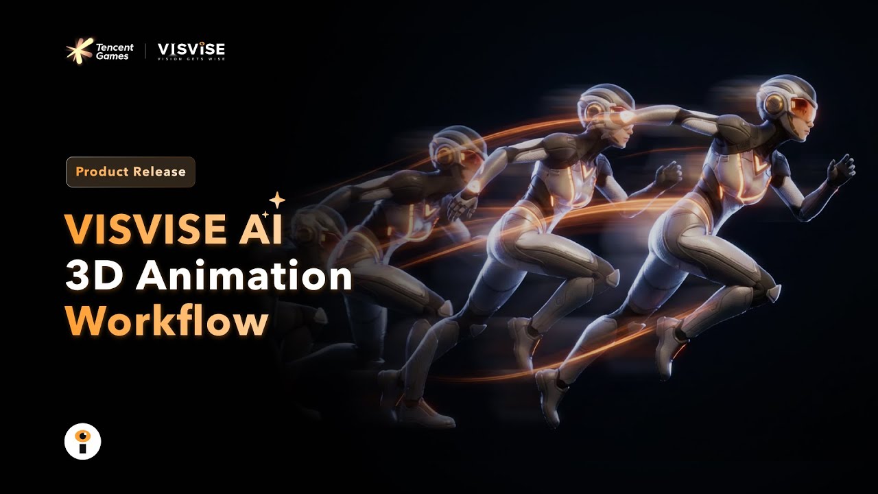 VISVISE AI 3D Animation Workflow Reveal | Auto-Rigging ️ Auto-Skinning ...