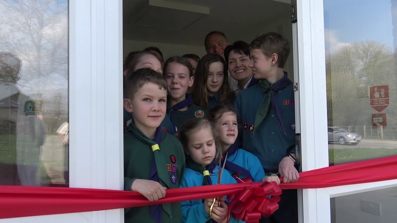 101st Odiham Scout Group New Hut Opening