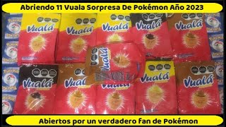 🥐🥐🥐Abriendo 11 Bolsas De Vuala Sorpresa Edición Pokémon Trading Card Game Año 2023 🥐🥐🥐