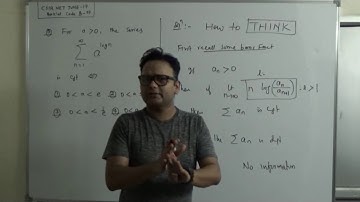 Logarithm in the Series || PartC || NET June 17 Solution|| Bode B 27||http://nobleforumindia.com