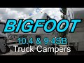 Bigfoot Truck Campers 10.4 & 9.4SB / Full Tour