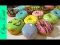 Американские Пончики Донатс (Donuts) Два рецепта глазури /// Olya Tortik Домашний Кондитер