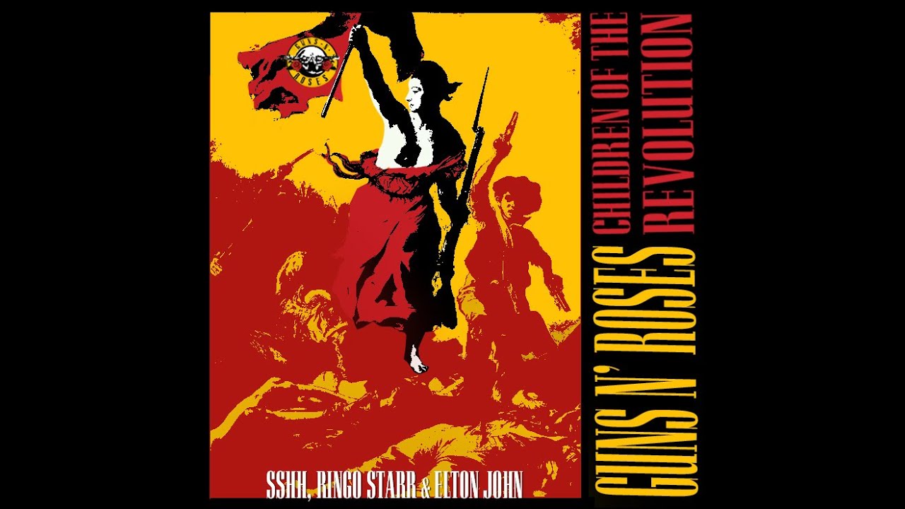 Guns N' Roses, SSHH feat. Ringo Starr & Elton John- Children of the Revolution (T. Rex Cover)