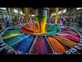 COMO se HACEN las CERAS de COLORES crayola🖍️| Como se FABRICAN los CRAYONES de CERA