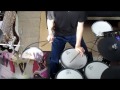 【BanG Dream!】【ハロー、ハッピーワールド】えがおのオーケストラっ!【叩いてみた】【drum cover】【ドラム】