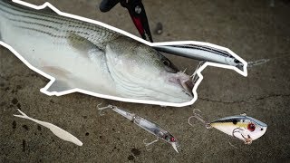 TOP 5 STRIPER LURES for Fresh Water Dam Fishing | 2018