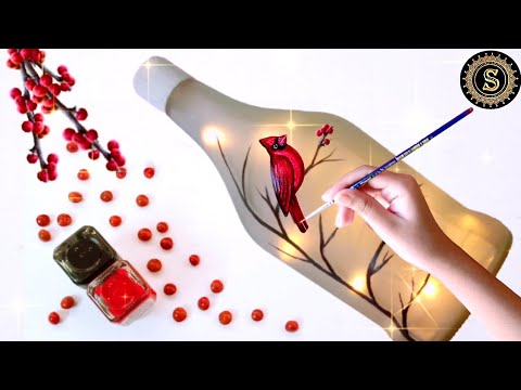 Video: Bottle Painting: The Beautiful From The Ordinary