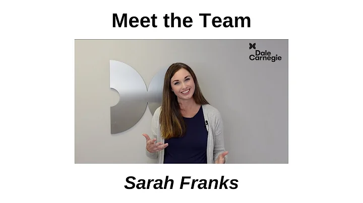 Meet the Team: Sarah Franks
