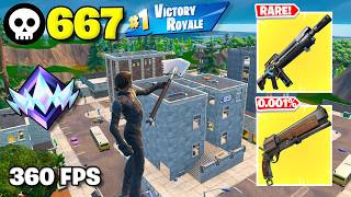 667 Elimination "RANKED RELOAD” Gameplay Wins (Fortnite Chapter 7 PS5 Controller)