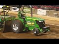 TRACTOR PULL Pro Stock FINALS. SATURDAY NIGHT NATIONAL FARM MACHINERY SHOW. #NFMS2020 #PROMOTE365