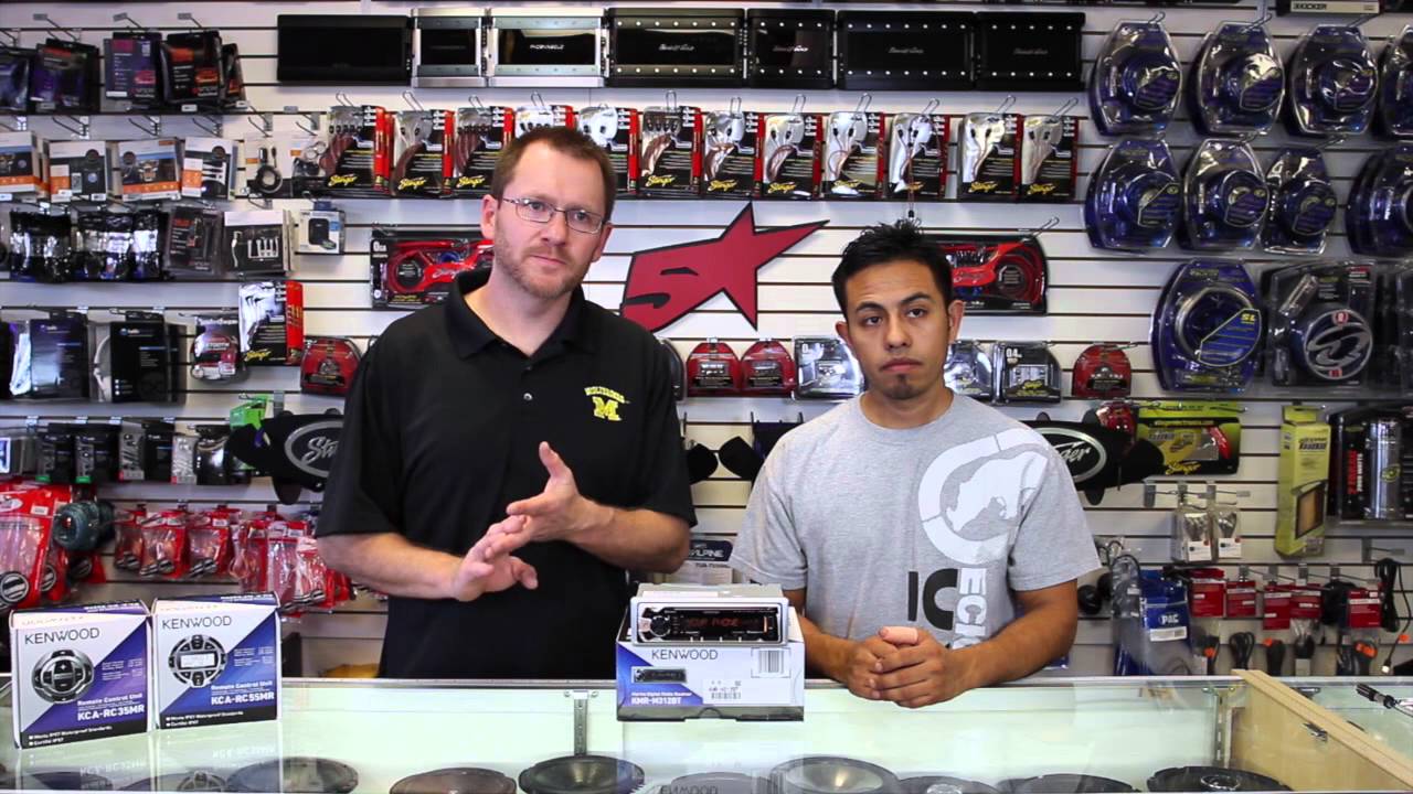 Kenwood's KMR M312BT marine Radio with Bluetooth YouTube