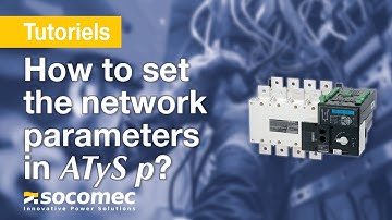 Tutorial - How to set the network parameters in ATyS p?