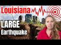 ⚠️LARGEST Earthquake in 126 YEARS !! M4.9 in Louisiana under Shreveport ! Texas, Arkansas felt it !