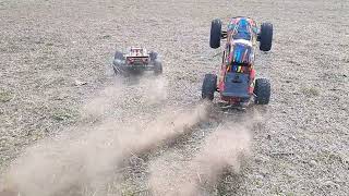 MUD START TRAXXAS RUSTLER & HOSS