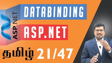 #21 DataBinding in ASP.NET || ASP.NET In Tamil