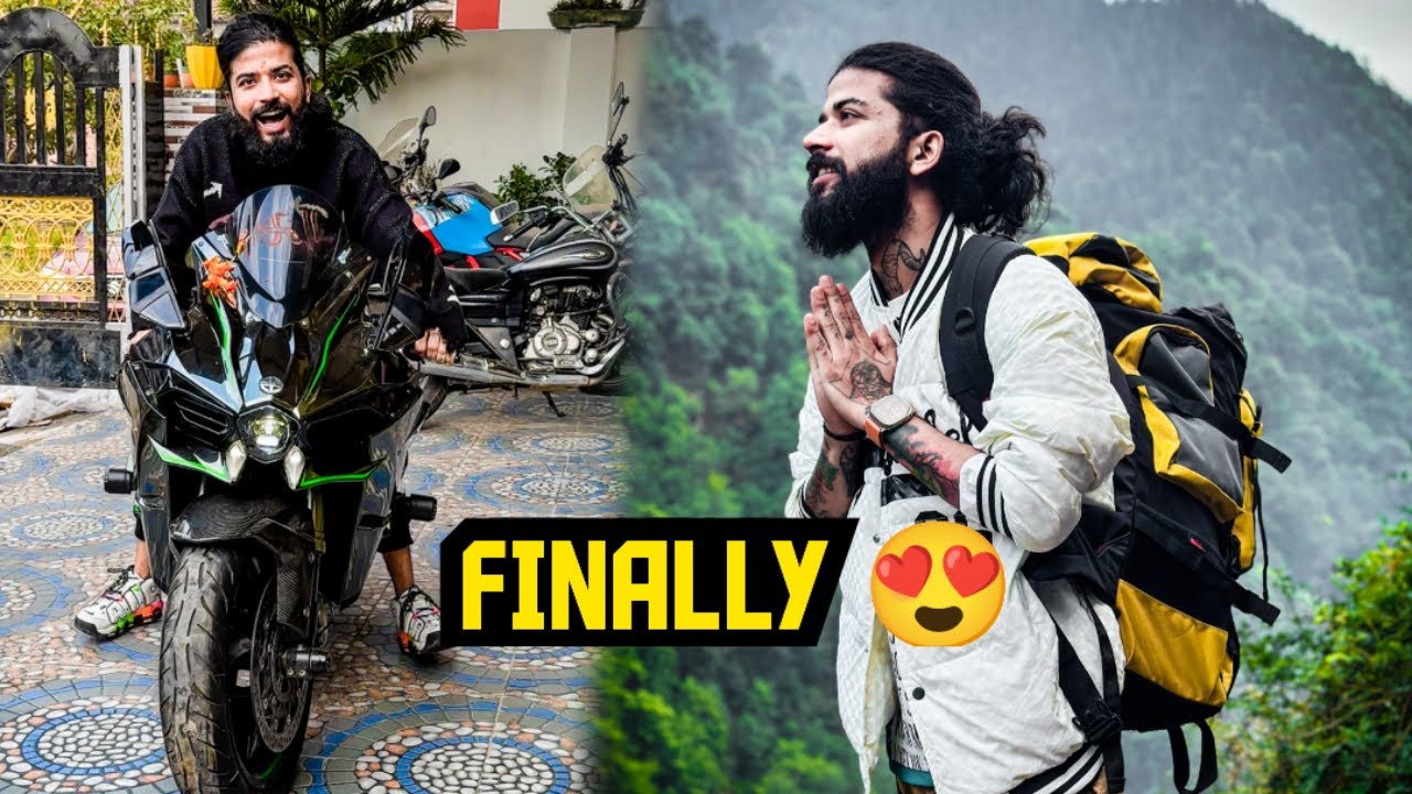 Kedarnath Pahuch Kar Apni New Superbike Kawasaki Ninja H2 Aaney Ki Good News Mil Gayi 😍