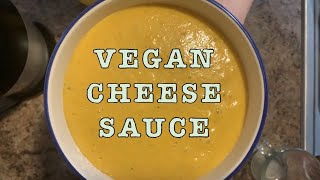 how to make vegan cheese sauce! | vegan mac n cheese, vegan nacho cheese, with cashews