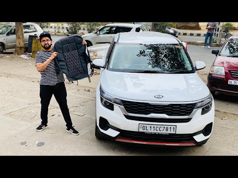 My Kia Seltos Getting Bucket Seat Covers | 2020 Kia Seltos | Kia Seltos HTE |