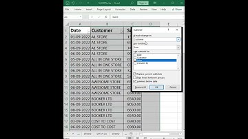 ADVANCE EXCEL | EXCEL ADVANCE | EXCEL TRICKS | EXCEL SUBTOTAL | SUBTOTAL IN EXCEL #excel  #shorts