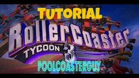 How to make a corkscrew support (RCT3)