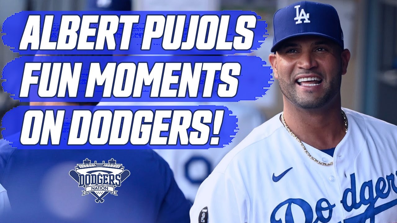 Albert Pujols Best Moments With Dodgers, Hug Compilation, Wholesome  Moments! 