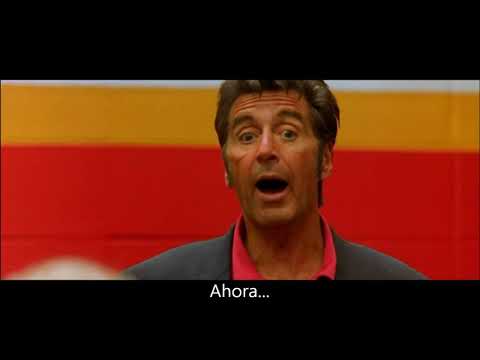 Ejemplo de Líder inspirando Propósito  - Al Pacino  - Discurso Subtitulado al Español