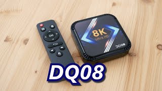 DQ08 RK3528 Smart TV Box Android 13 Quad Core Cortex A53 Support 8K Video  4K HDR10+ Dual Wifi BT Google Voice 2G16G 4G 32G 64G