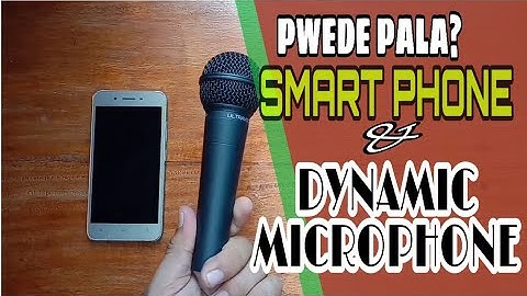 How to Connect a XLR Microphone to your Android Phone