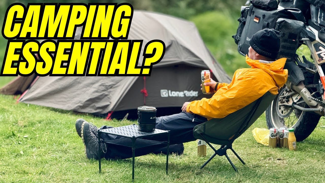 Is the Snowline Camping Chair & Table Worth It? My Iceland Experience!