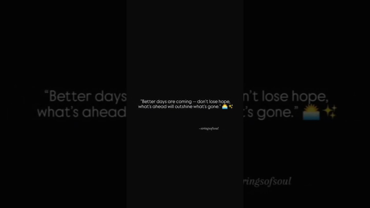 Trust the journey...! 