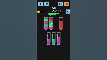 Water Sort - Color Puzzle Game level 6-8 #puzzle #water #watersortpuzzle #games #watersort #game