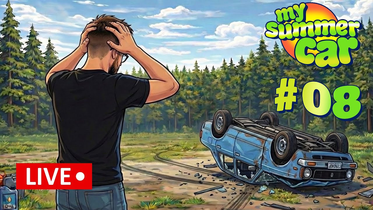 KAI NESISEKA TAI NESISEKA | My Summer Car #08 (LIVE)