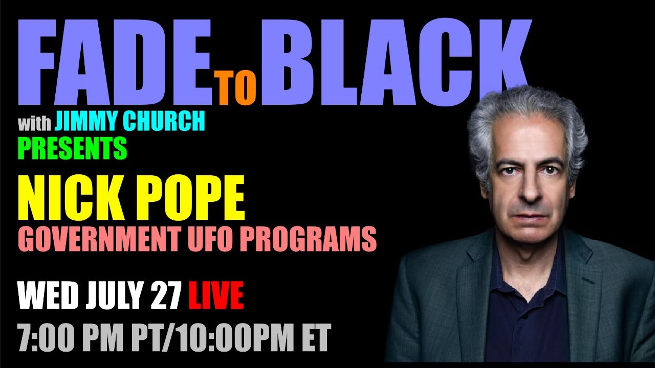 Ep. 1663 Nick Pope Govt UFO Programs