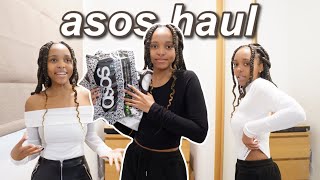 ASOS TRY ON CLOTHING HAUL 2023 | accessories (jewelry, sunglasses), leather pants, tops & more!