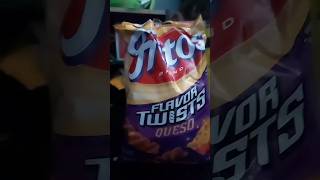 Mini Josh&#39;s Snack &amp; Candy Reviews 🧀🌽🌶 FRITOS Flavor Twists Queso