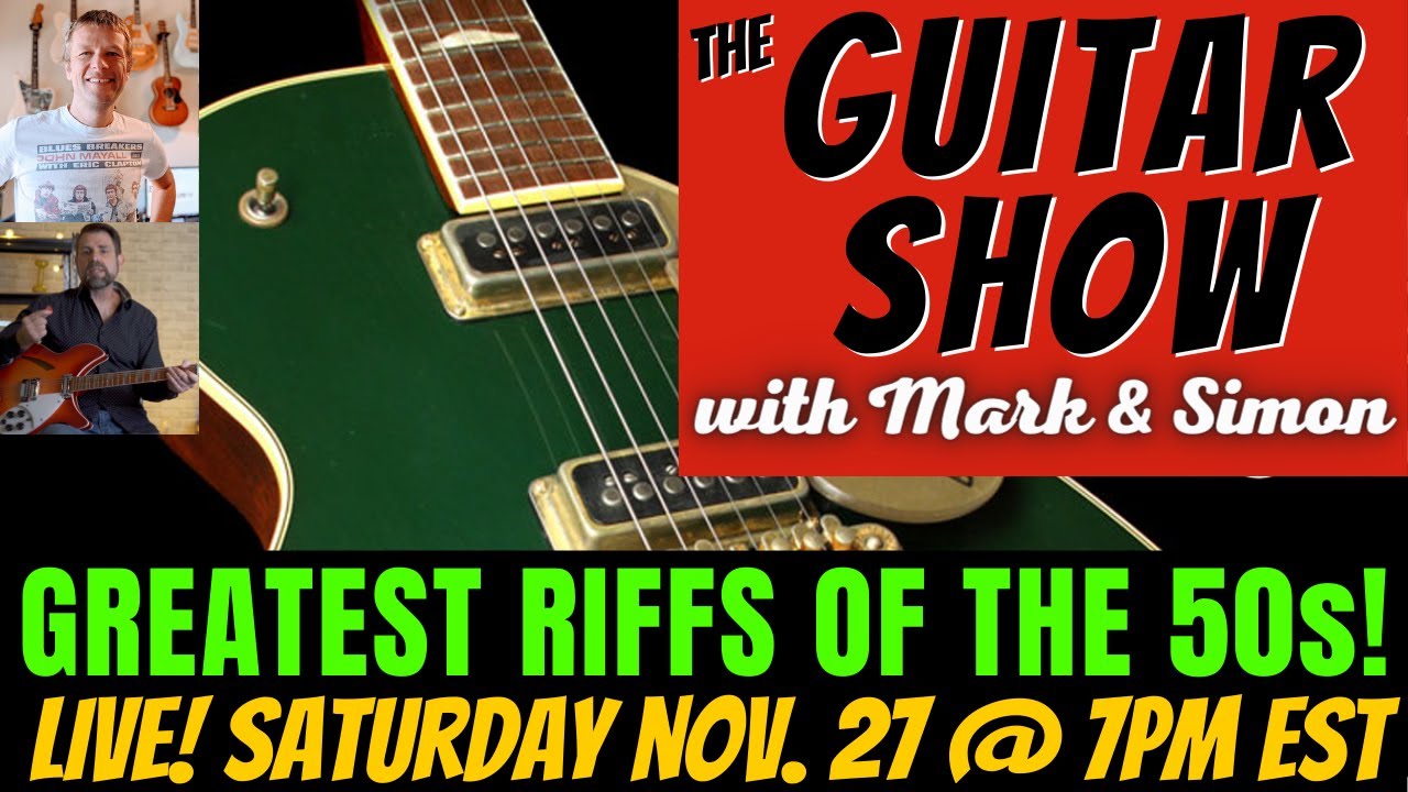 THE GUITAR SHOW Best Guitar Riffs of the 50s! YouTube
