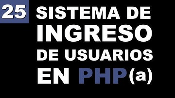 Sistema de Ingreso en PHP (Parte 1/2)