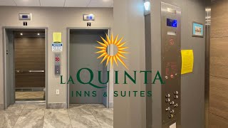 Modded!! OTIS Series 1 (mb. TK) Hydraulic Elevators - La Quinta Inn & Suites - Rancho Cordova