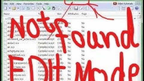 How to fix "OPEN IV" edit mode not found/how find edit mode in OPEN IV
