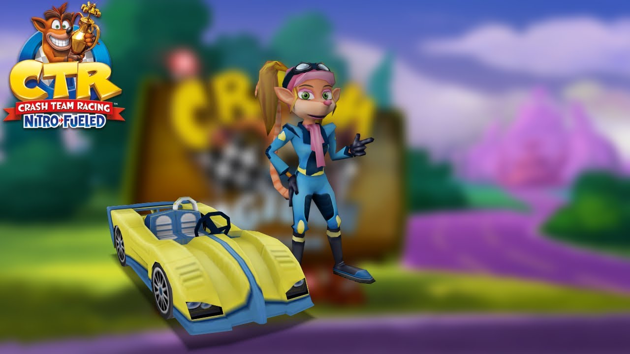 Playing With (CTTR) Characters Skins And Karts 02 - YouTube