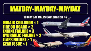 Famous 10 REAL MAYDAY calls. Real ATC communications | Compilation #2 Profile