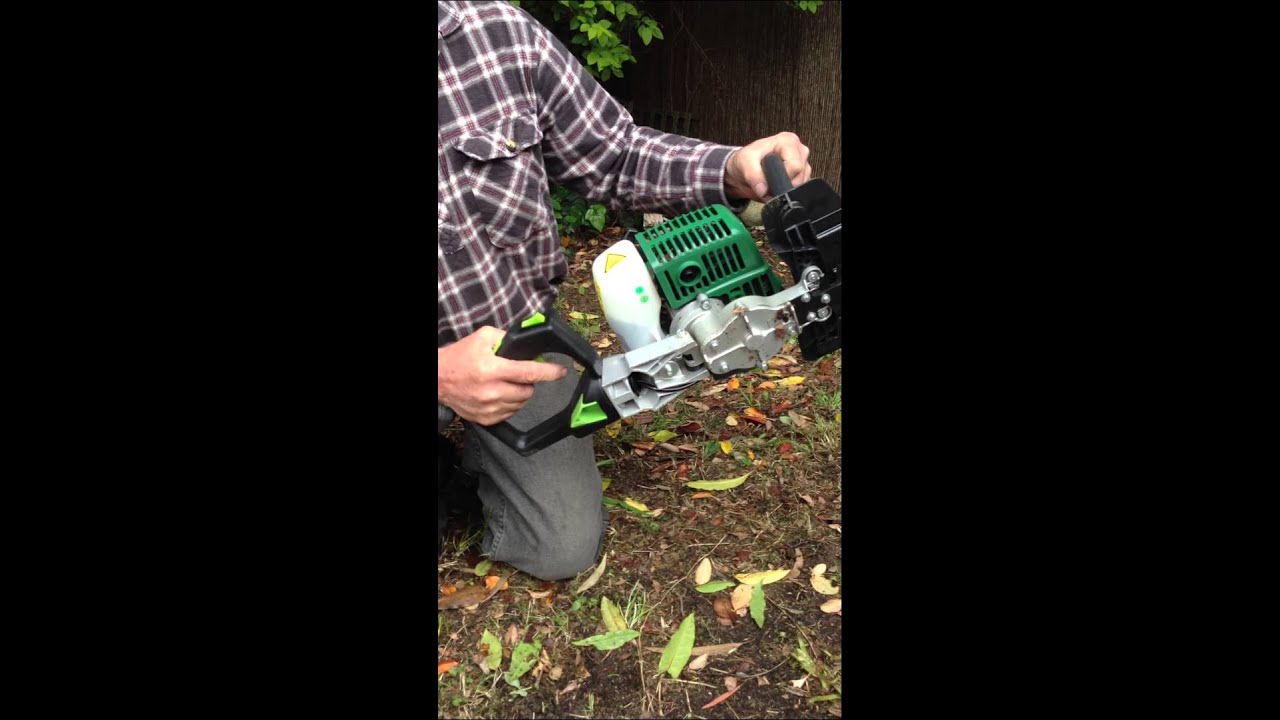 43671 / HTKS26 / MQE-YL-550R - Hedge Trimmer Use of rotating handle