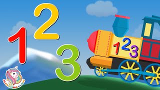 Number Song 1 -10  || Number Rhymes for Children || Marshmallow TV